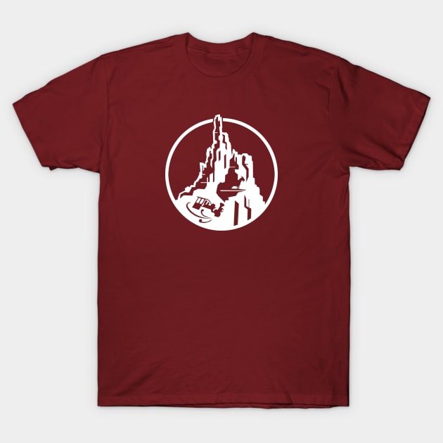 Big Thunder Mountain Railroad T-Shirt by kruk